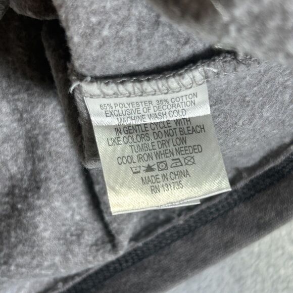 Margaritaville Sweatshirt Mens 2XL Gray Quarter Zip Mock Neck Pullover Pockets - Picture 5 of 11